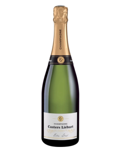 Игристое Вино Выдержанное Кастерс Либар Экстра белое брют 0,75л (уп-ка 6 бут)